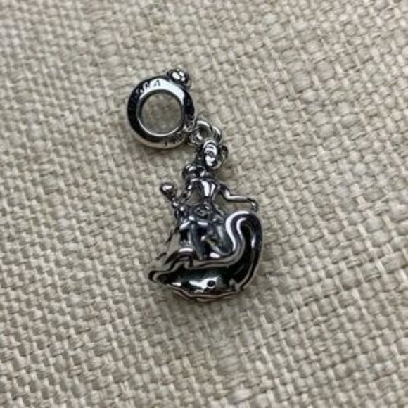 Silver and Gold Charm Pendant - Picture 4 of 5